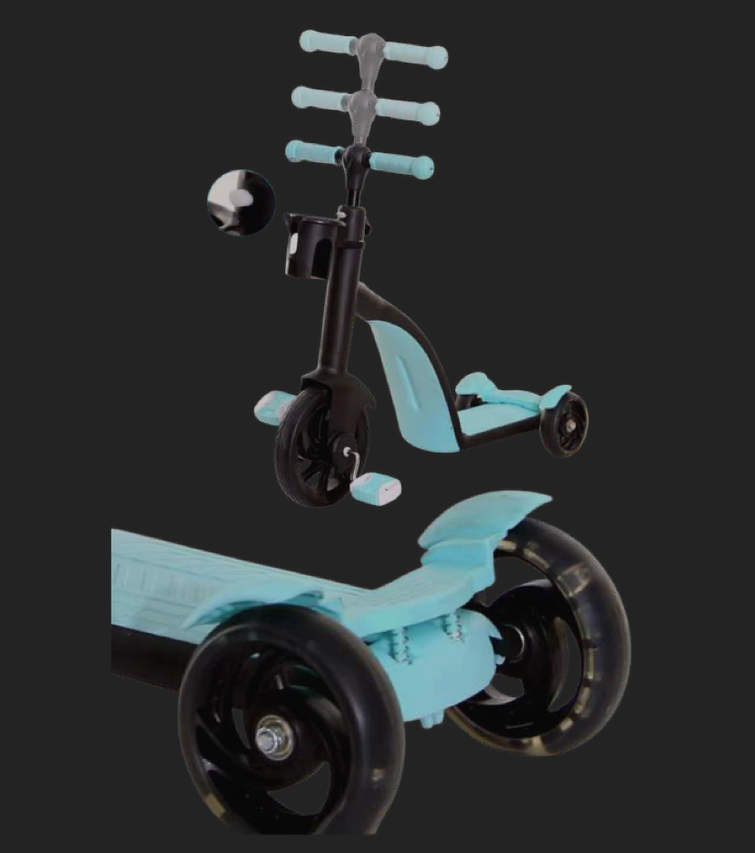 Patín Scooter 3 en 1