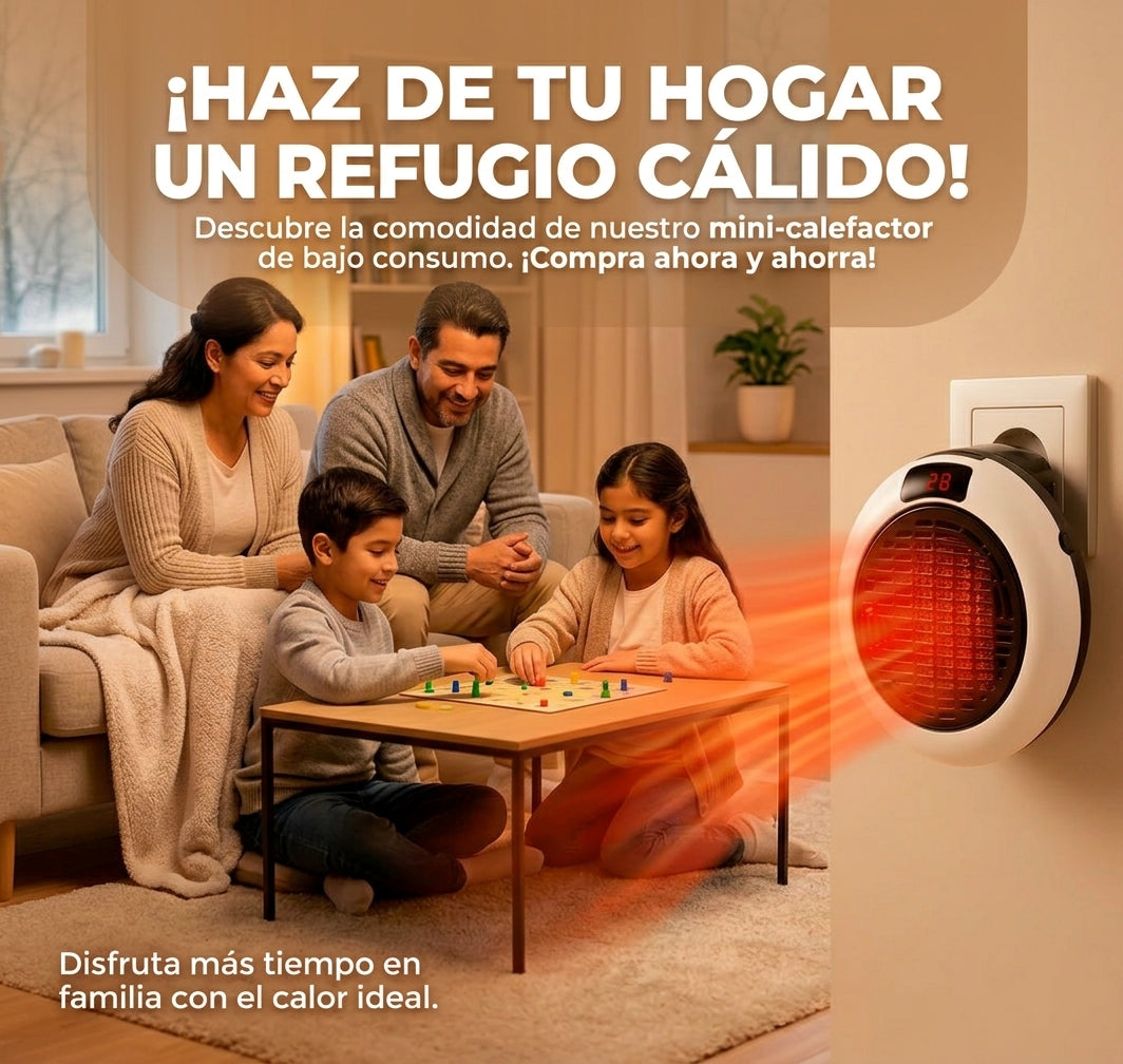 Calefactor termocerámico portatil