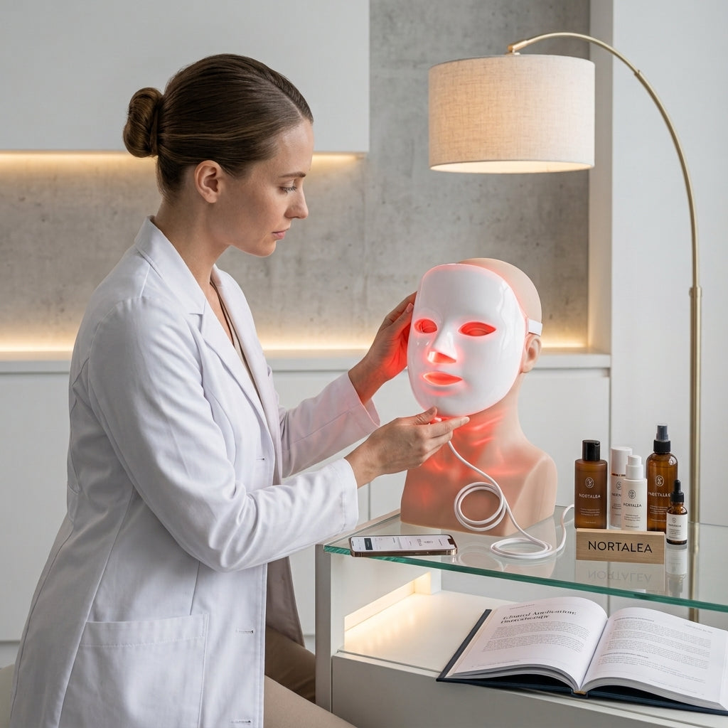 Máscara facial LED